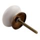 Multicolor Rose Ceramic Flat Cabinet Knob Online 